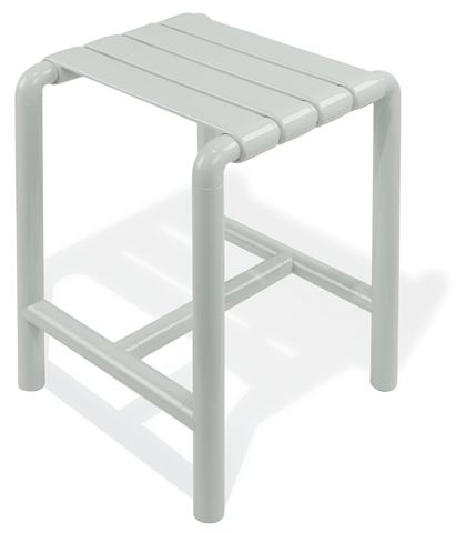 HEWI Hocker Ser 801, B:345 mm, H:505 mm, T: 336 mm felsgrau