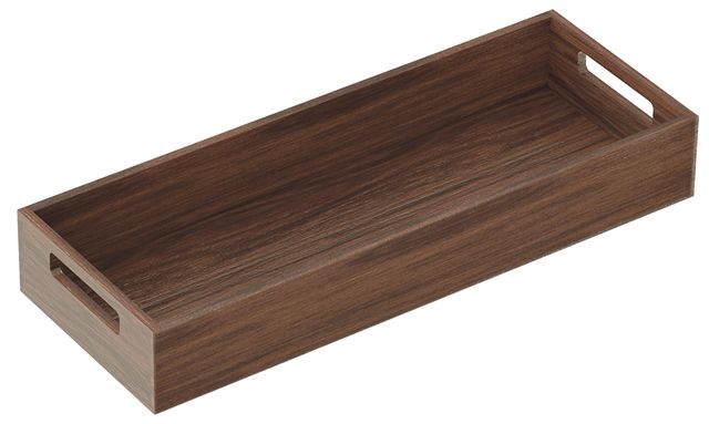 HEWI Holzbox f.Teilungssatz WT US 1200, Nussbaum