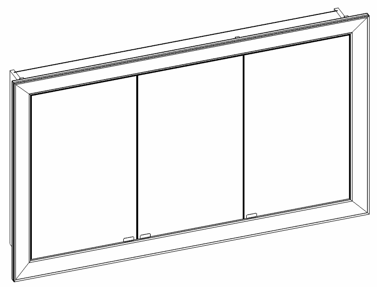 Heibad Spiegelschrank Rahmen Universal