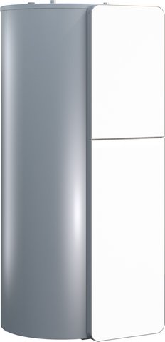 BOSCH Pufferspeicher HDS400 RO 30 C,414L Solarwärmetauscher, weiß, Blende 1800mm