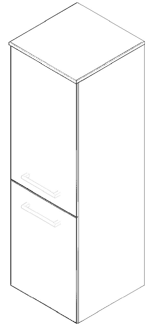 Heibad Halbhochschrank Modern 2.0