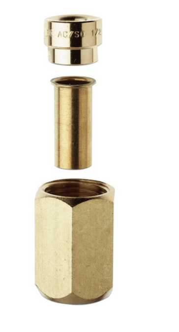 BOSCH Zubehör für Klimageräte SAE-Klemmringverschraubung 1/4" (2 Stk.) 7739623836