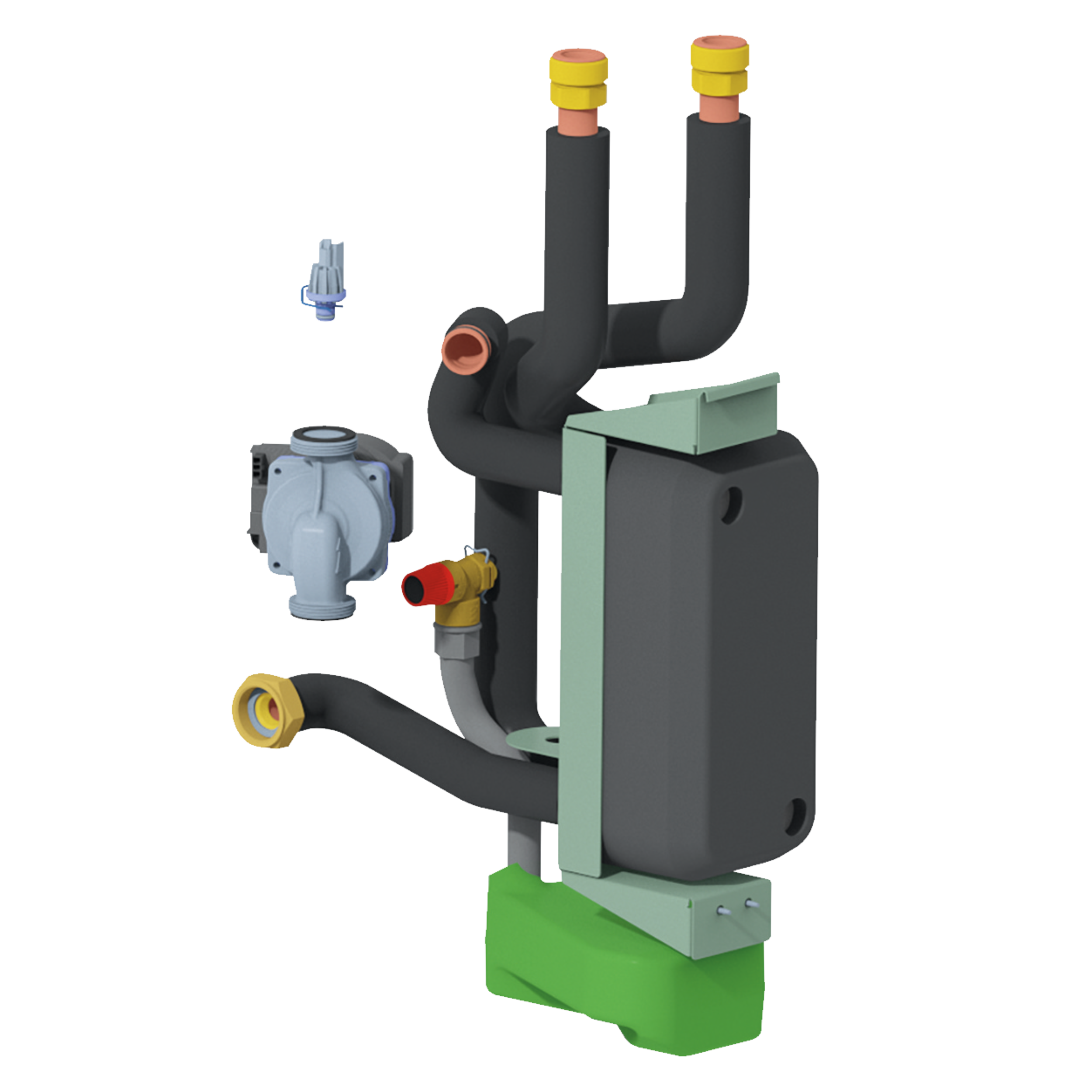 Vaillant Zwischen-Wärmetauscher für uniTOWER /7 0010039991