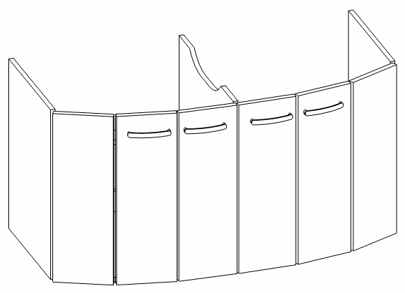 Heibad Waschtischunterschrank Basic