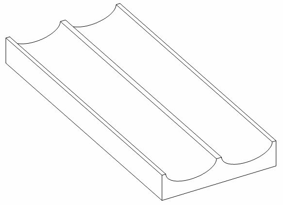HB Ablage ABLUN1_BB 20x90x210mm