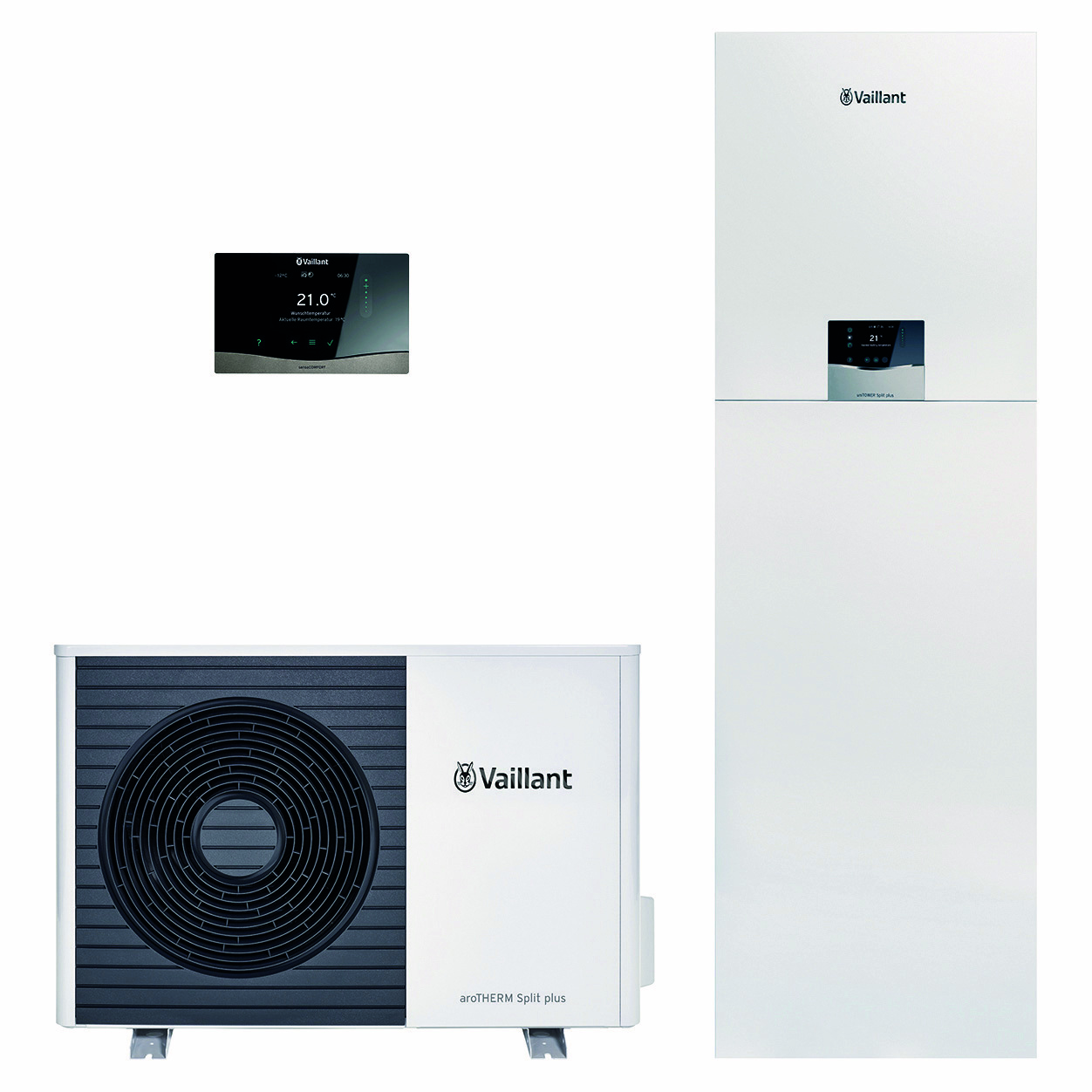 Vaillant Paket 4.0208 aroTHERM Split plus VWL 75/8.2 AS S2 mit uniTOWER Split plus 8000035241