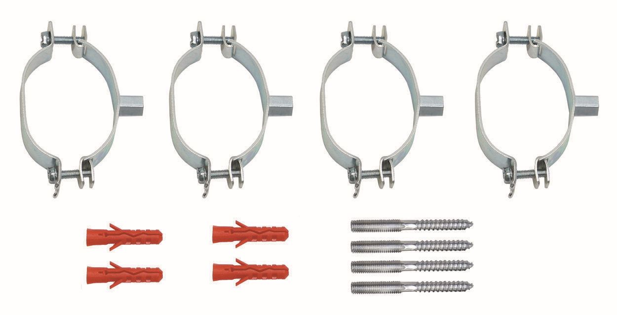 VA Befestigungsschellen DN 20 (4) für Solar-Flexrohr 2 in 1 DN 20