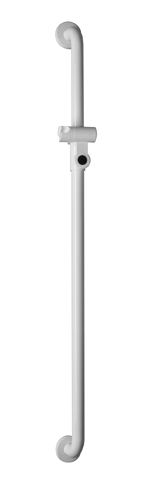 HEWI Brausehalterstange Ser 801, d:33, AM:1100mm, m.Br.H. maigrün