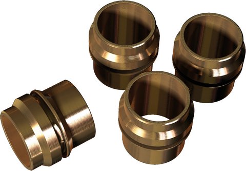 BOSCH Zubehör Solartechnik SZ 11 Klemmringverschraubungssatz, 3/4"x18 mm