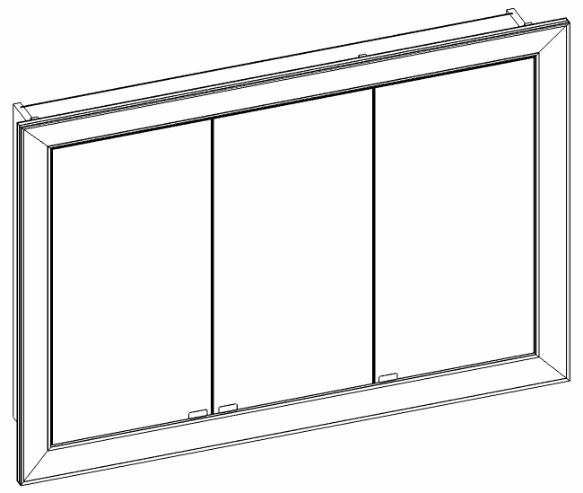 Heibad Spiegelschrank Rahmen Universal