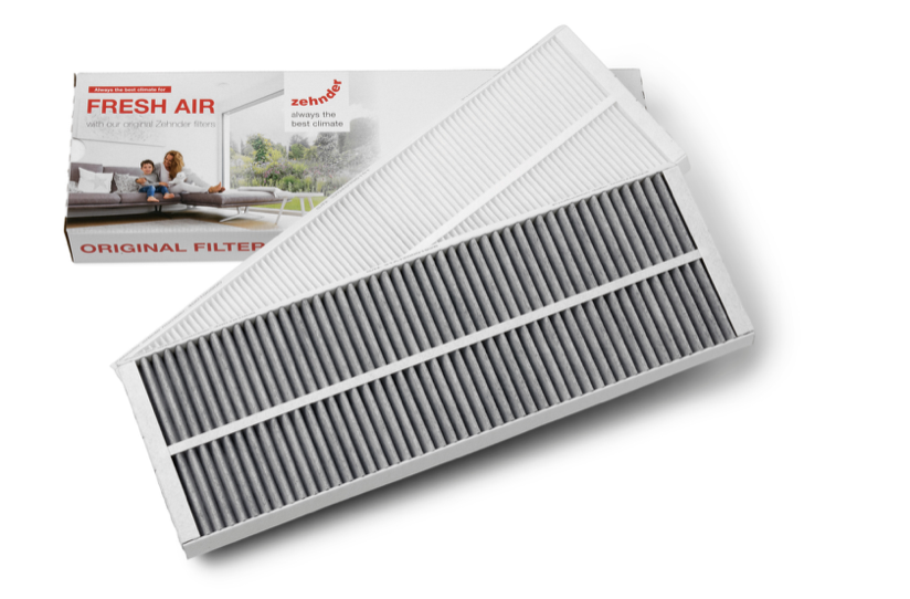 Zehnder ZE Aktivkohlefilterset für ComfoAir Q ISO Coarse / ISO ePM10 400100097