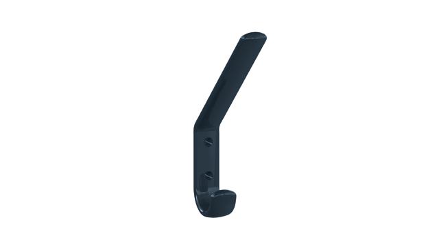 HEWI Garderobenhaken Ser 477, H:165mm anthrazitgrau