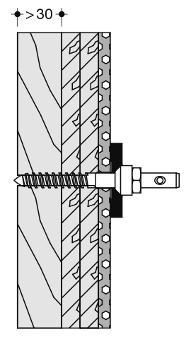 HEWI BM Rückenstütze 801/805 Classic, 1 Bef-P., Leichtbauw./Schichtholzpl.