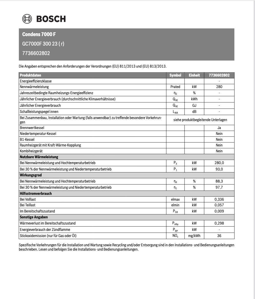 BOSCH Gas-Heizwertgerät, wandhängend CERASTARCOMFORT ZSR 18/160-7 KE 23