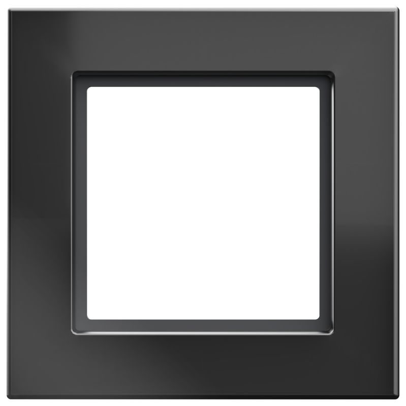 Homematic IP Glasrahmen - 1-fach schwarz 	162148A1