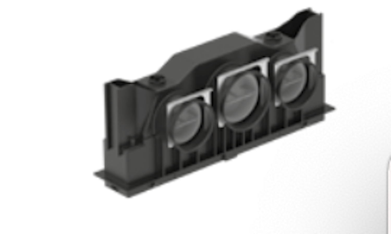 ZE Einbaukasten ComfoCase CSB/P 400 2xDN75, 1xDN90, L= 439 mm, H=182 mm