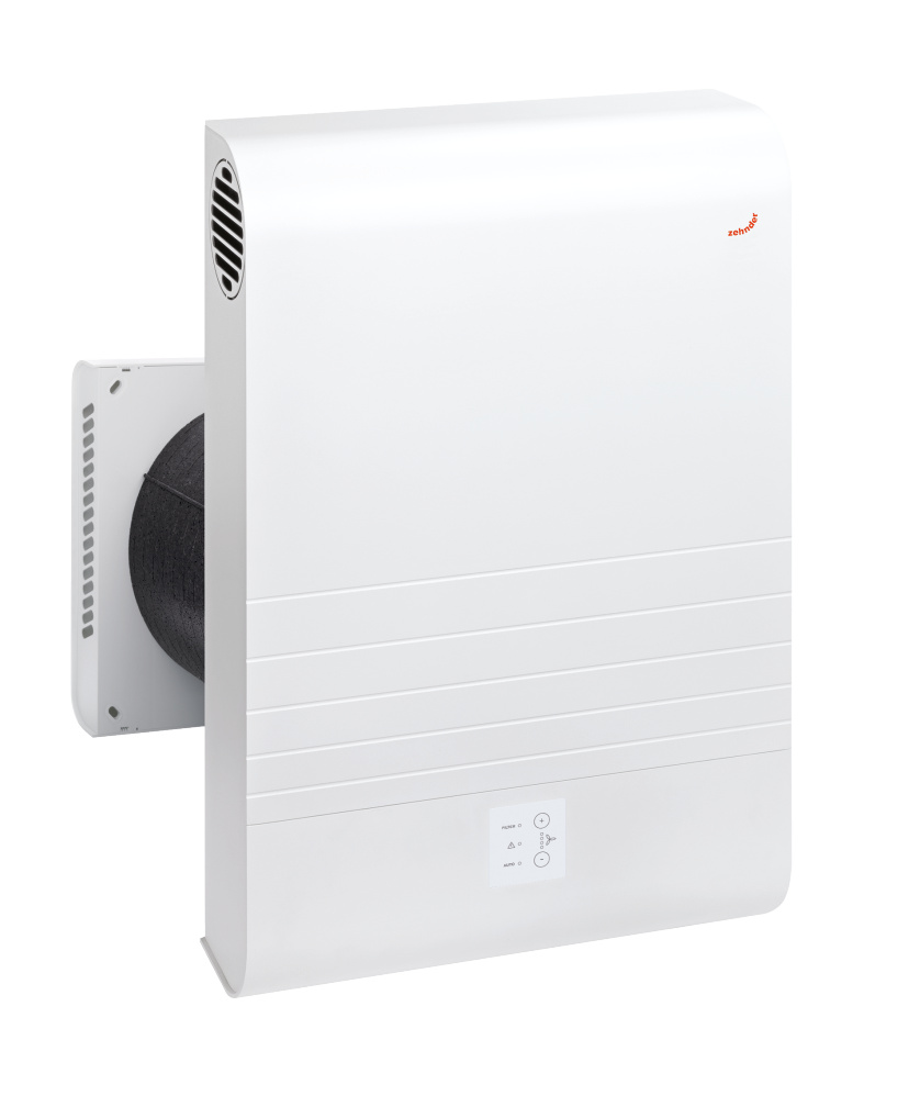 Zehnder  Komfort-Lüftungsgerät ComfoAir 70 Außenwandhaube Aluminium weiss 527007230