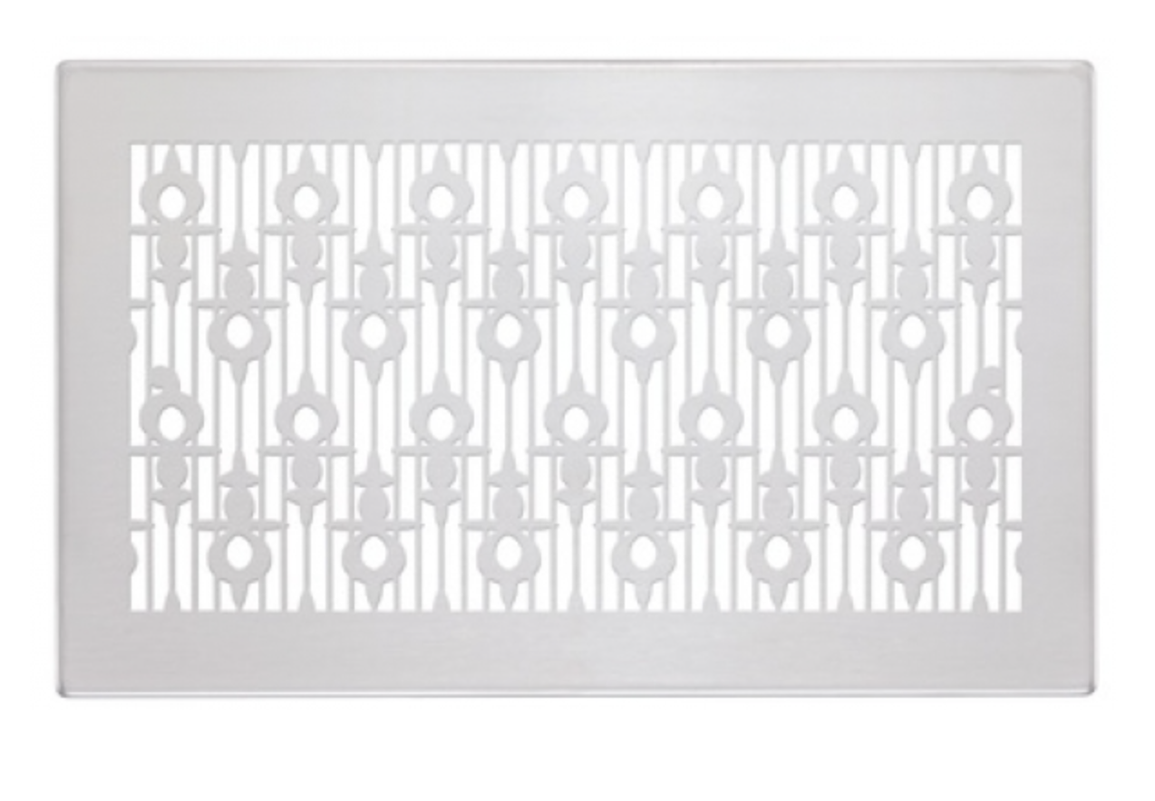 Zehnder  Design-Gitter CLD, Luzern Edelstahl, 260 x 160 mm 990320801