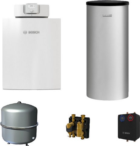 BOSCH Gas-BW-Basic-Paket BOPA GC7F22 GC7000F 22, W 200-5 P1 A, HSM25/6 MM100