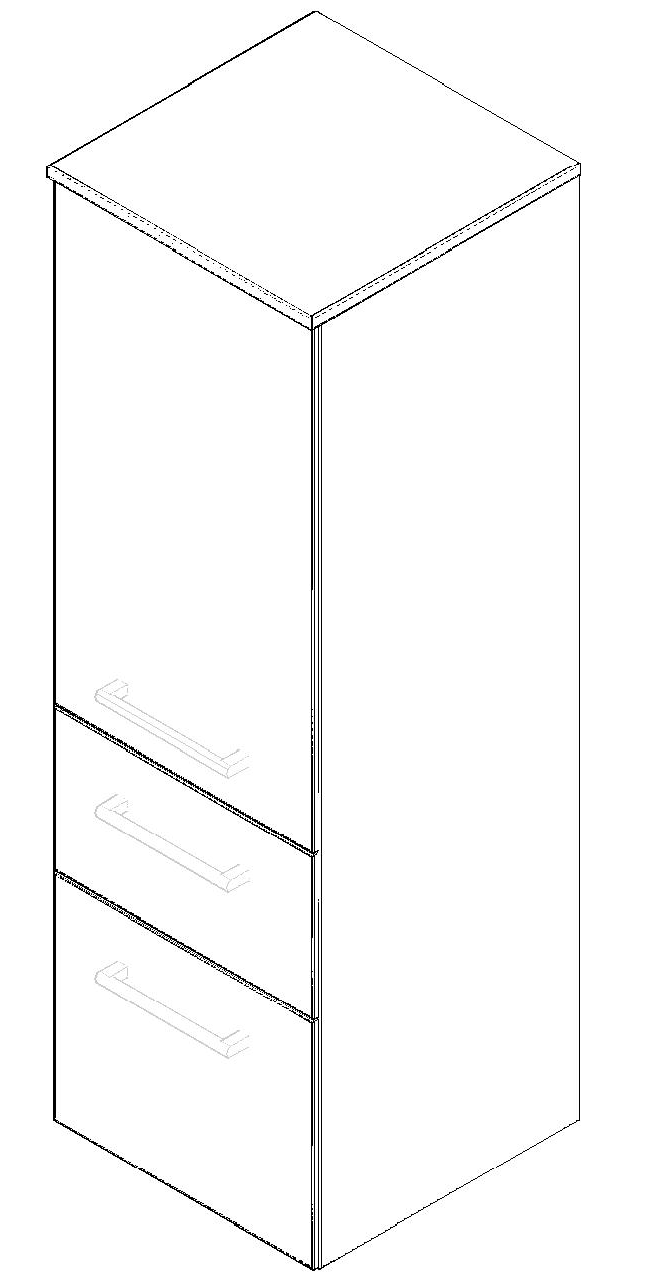 Heibad Halbhochschrank Modern 2.0