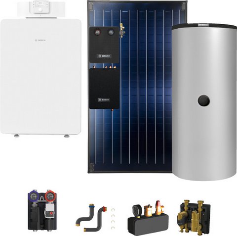 BOSCH Gas-BW-Plus-Paket BOPA GCFS8171 GC8000iF-30, FF20, 4xFKC, BS 500-6 ER B