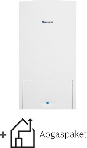 BOSCH Gas-BW-Plus-Paket BOPA ZWB554 ZWB 24-5C 23, Abgas C33x rot