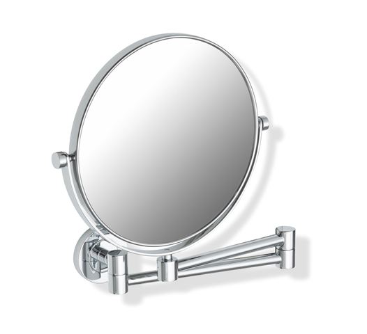 HEWI Kosmetikspiegel, rund, 3-fache Vergrößerung