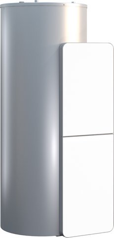 BOSCH Pufferspeicher HDS400 RO 31 C,414L Solarwärmetauscher, weiß, Blende 1500mm