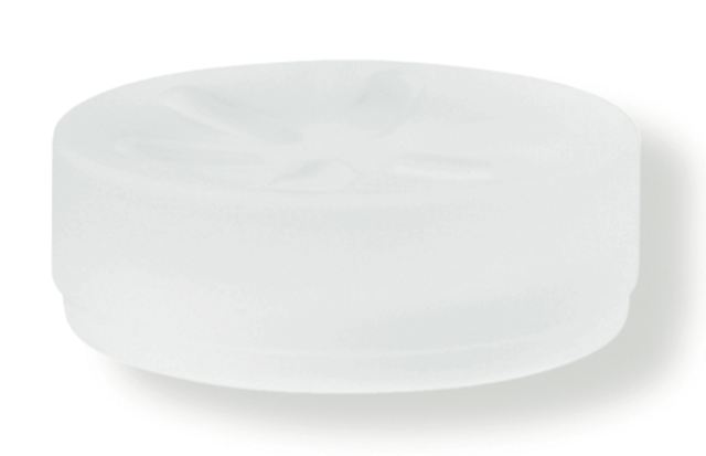 HEWI Seifenablagen-Einsatz Ser 477, d:74mm, matt weiß