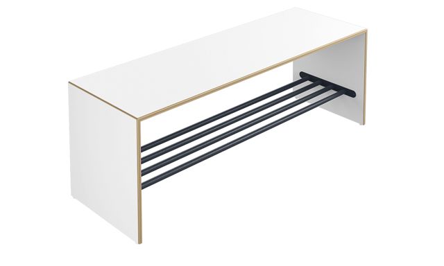 HEWI Sitzbank m. Schuhablage Breite 1000mm, Sitzhöhe 260mm