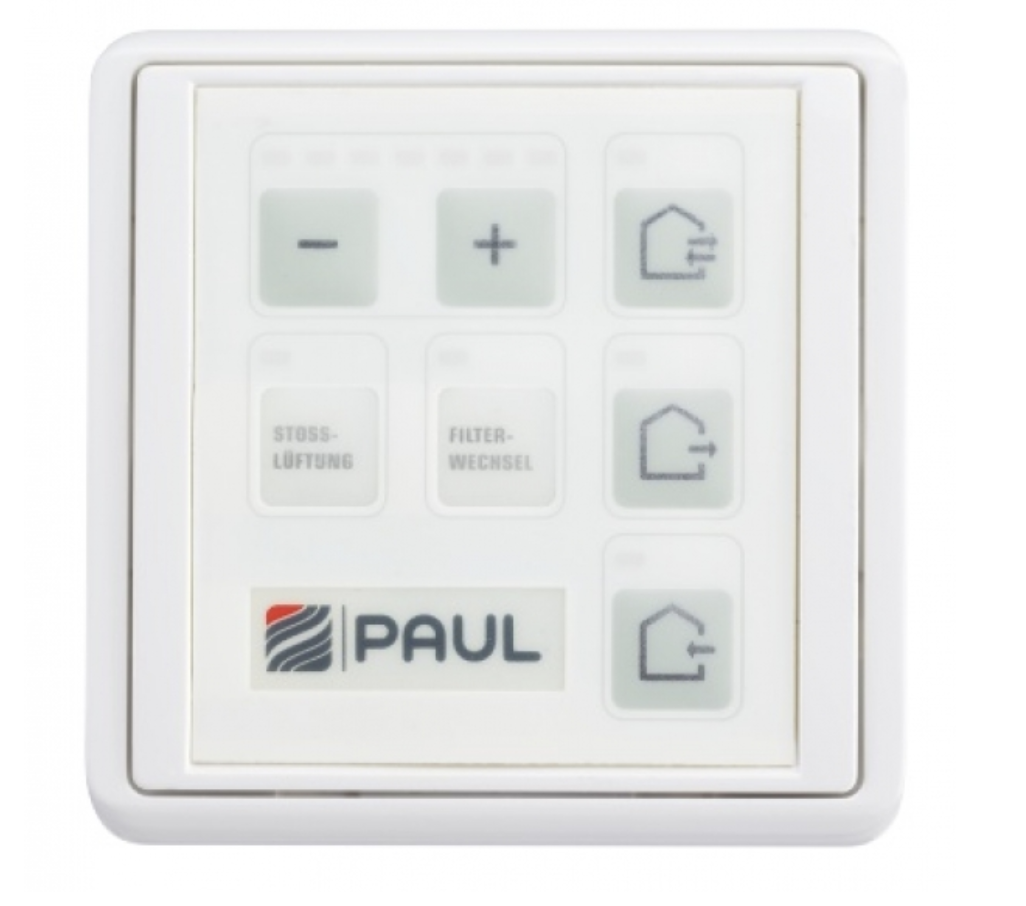 Zehnder Paul Bedieneinheit LED RD Climos/Focus/Novus 521014130