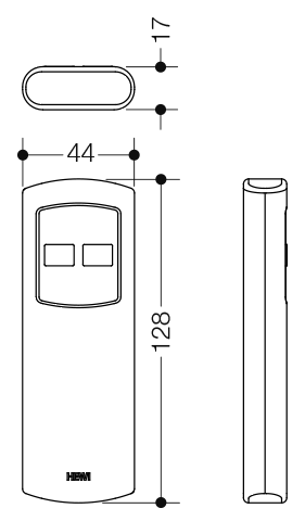 HEWI Fernbedienung, für höhenverstellbare Module S 50