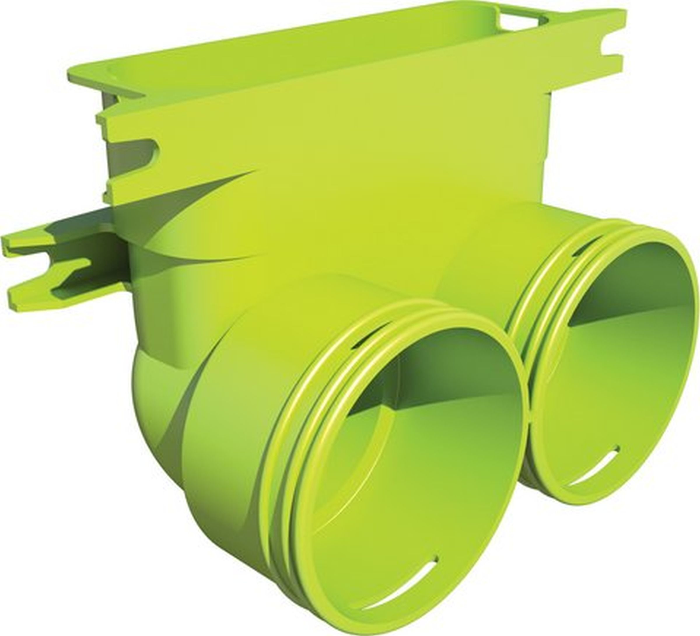 BOSCH Zubehör Wohnungslüftung RRB 75 Eckverbinder 90 Gr Rundrohr/Flachkanal