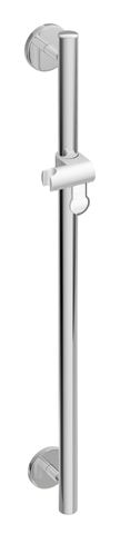 HEWI Br.H.Stg. mit Br.H., signalweiß, L:1100,d:33, Kst., chromoptisch besch.