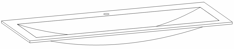 HB Waschtisch BB Future 2.0 GLW 140 F2 1 L:12mmB:1400mmT:540mm