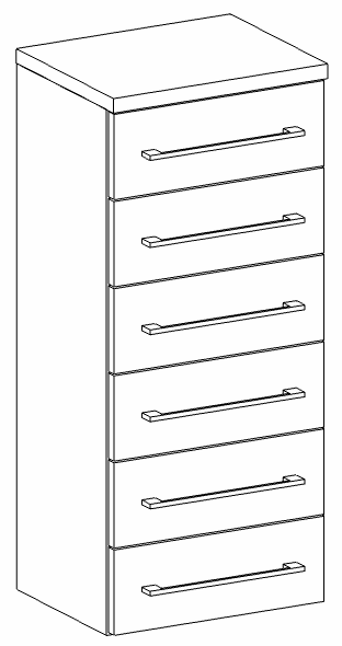 Heibad Halbhochschrank Modern
