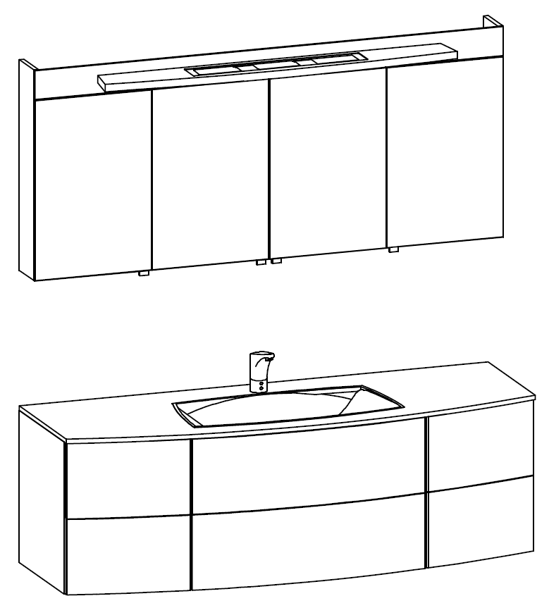 HB SET BB Brilliant BRI 160 6 B:1600mm