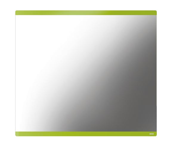 HEWI Spiegel, 450 x 400mm, Hinterlackierung Apfelgrün apfelgrün
