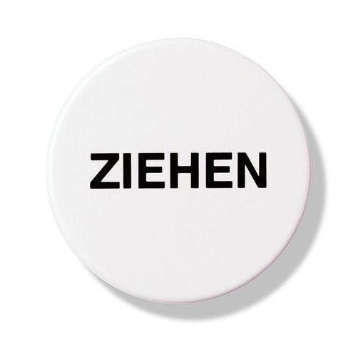 HEWI Symbol ZIEHEN, d:52mm, selbstkl. anthrazgr