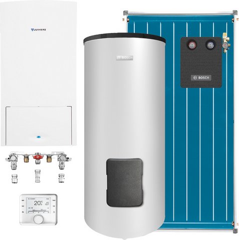 BOSCH Gas-BW-Plus-Paket BOPA ZSB-Sys560 ZSB 24-5C 23, 3 x FCC220, WS400-5 EKP1 B