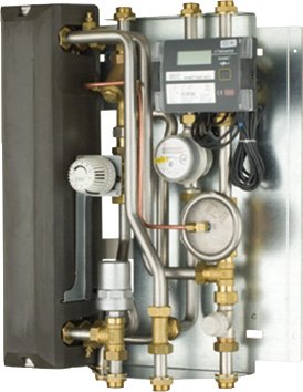 BOSCH Wärmeübergabestation WS V 35 35 kW, Anschlüsse oben/unten kupfergelöt