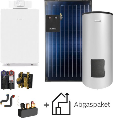 BOSCH Gas-BW-Premiumpaket BOPA GCFS8135 GC8000iF-30, 2xFKC-2S, WS290-5, HS, C93x