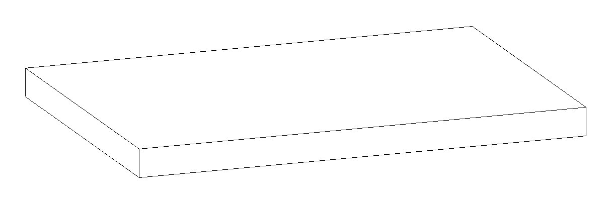 HB Ablageplatte Universal AP080UD1_BB 50x804x0mm