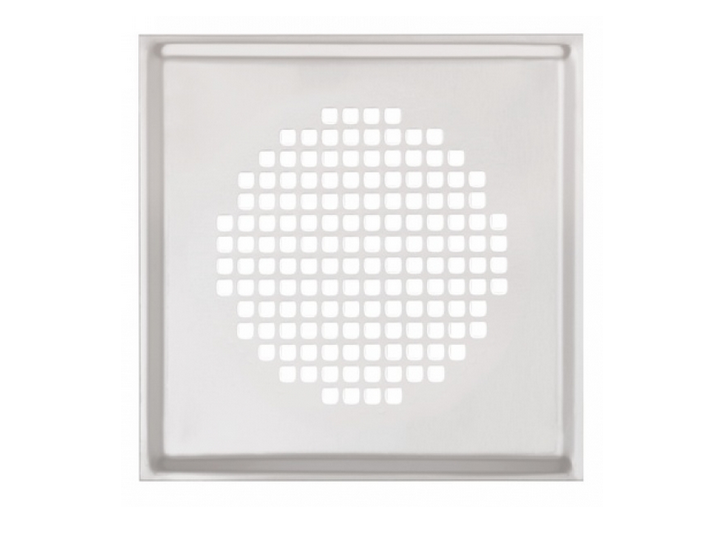 ZE Designgitter ComfoGrid Torino  quadr. DN125, 160x160mm, weiß, m. Filter