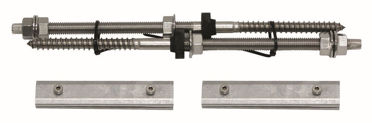 VA Dachankerset (Stockschraube) 2er Set für Aufständerung