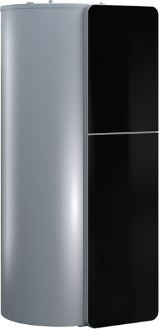 BOSCH Pufferspeicher HDS400 RO 40 C,414L Solarwärmetauscher,schwarz,Blende 1800mm