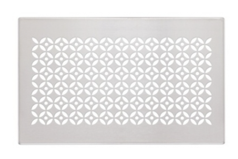 ZE Design-Gitter CLF, Vienna weiß, 350 x 130 mm