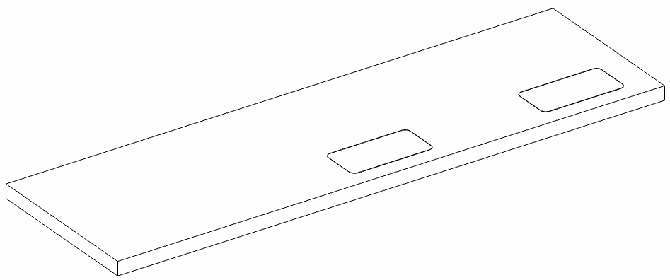 Heibad Lichtboard Modern