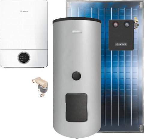 BOSCH Gas-BW-Plus-Paket BOPA GC-Sys941 GC9001iW 20 E, 3 x FKC, WS 400-5 EKP1 B