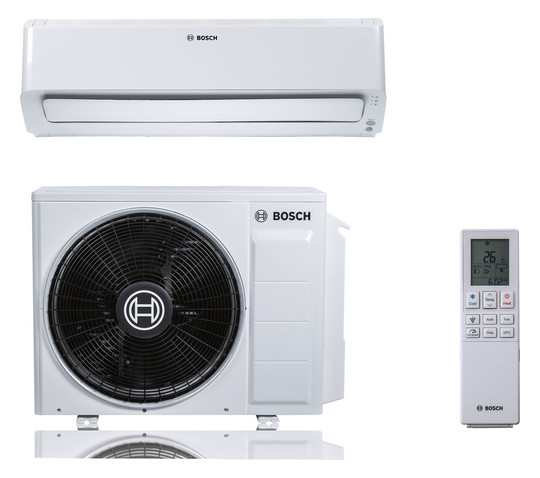 BOSCH Split-Klimagerät CLC8001i-Set 25 E Außen- und Inneneinheit, 2,5 kW, A+++  7733701688